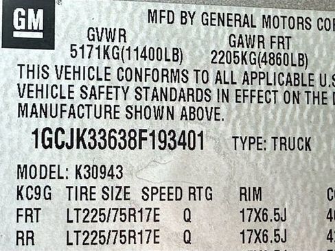 Used 2008 Chevrolet Silverado 3500 LT AWD/4WD image 30
