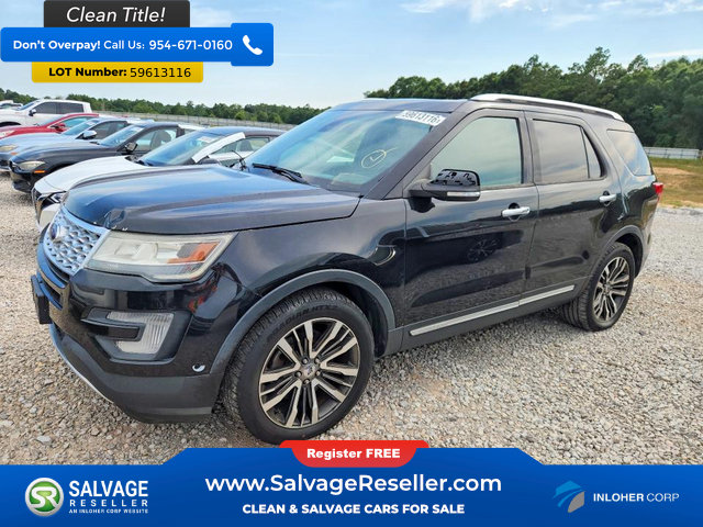 Used 2016 Ford Explorer Platinum AWD/4WD image 1