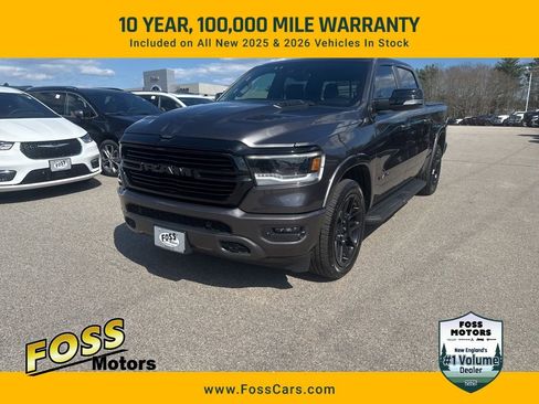 Certified 2021 RAM 1500 Laramie w/ Night Edition AWD/4WD image 1