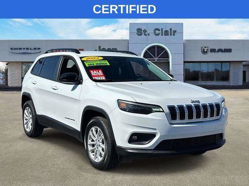 Certified 2022 Jeep Cherokee Latitude Lux AWD/4WD image 1