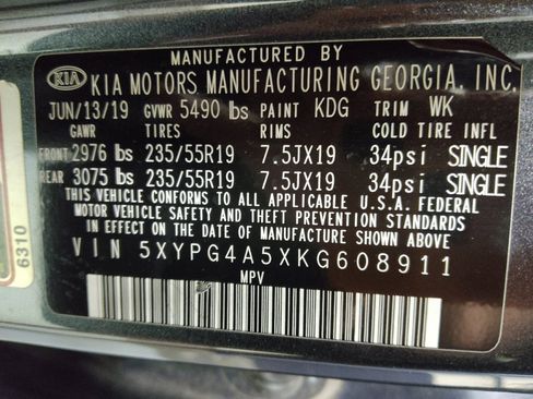 Used 2019 Kia Sorento S FWD image 33