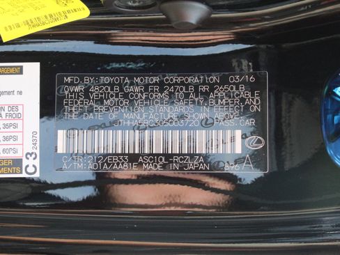 Used 2016 Lexus RC 200t RWD image 30