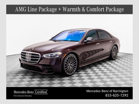 Certified 2023 Mercedes-Benz S 580 4MATIC Sedan image 1