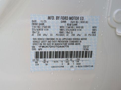 New 2026 Ford Explorer Active w/ Active Comfort Package image 27