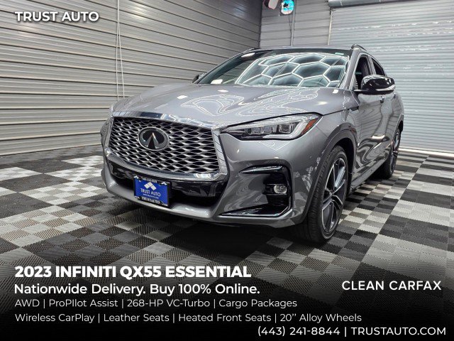 Used 2023 INFINITI QX55 Essential AWD/4WD image 1