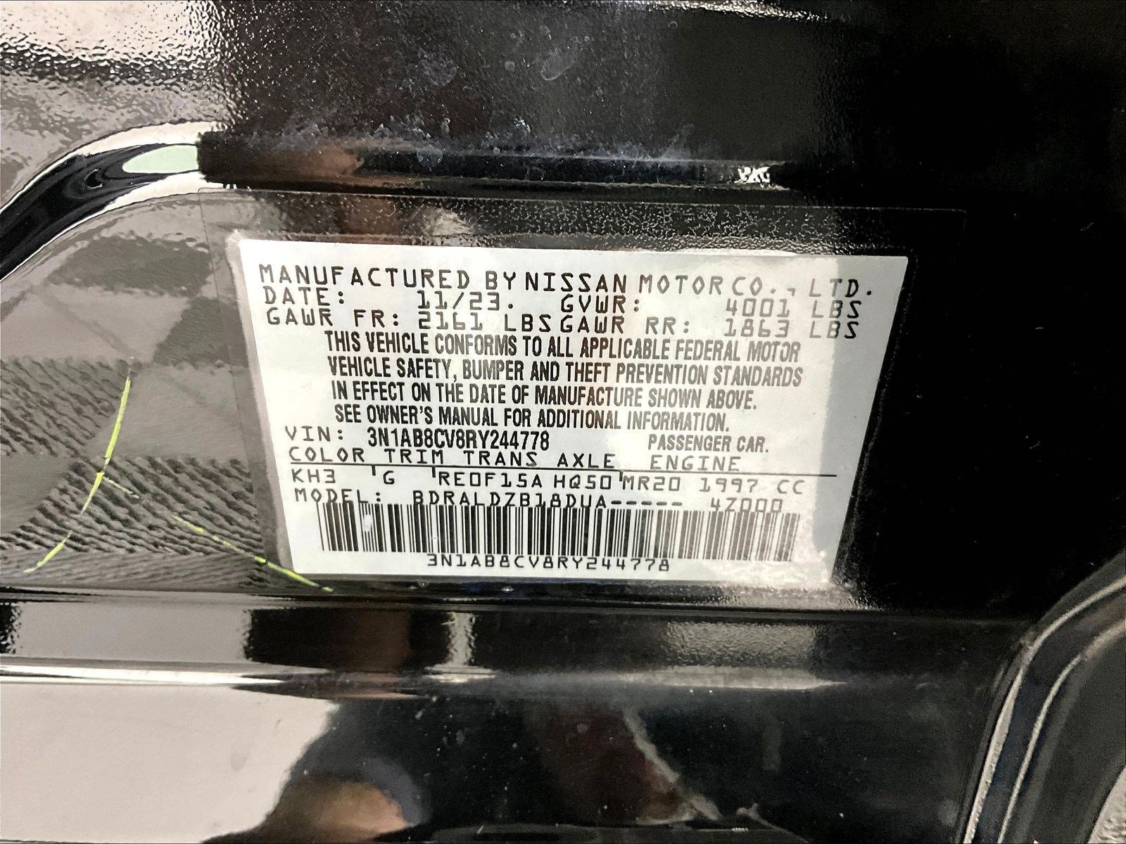 Certified 2024 Nissan Sentra SV FWD image 18