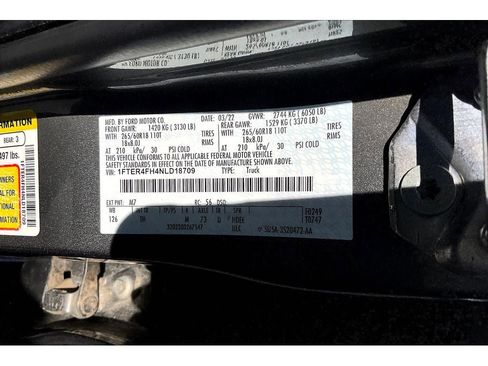 Used 2022 Ford Ranger XLT w/ Equipment Group 301A Mid image 33