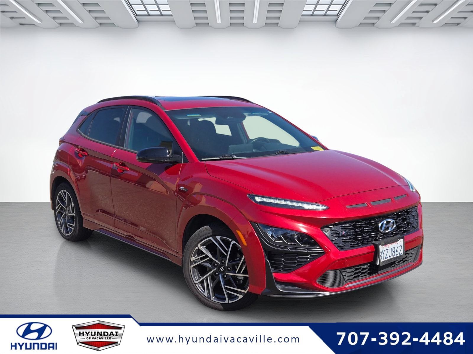 Certified 2022 Hyundai Kona N Line w/ Tech Package FWD image 1