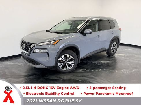 Used 2021 Nissan Rogue SV AWD/4WD image 1