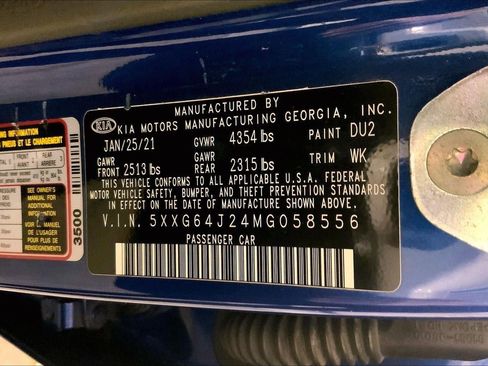 Used 2021 Kia K5 GT-Line w/ GT-Line FWD Premium Package image 32