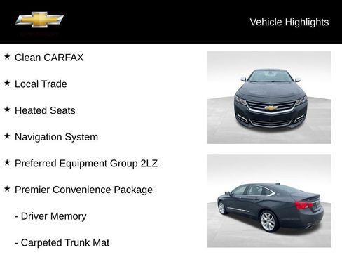 Used 2018 Chevrolet Impala Premier w/ Premier Convenience Package image 17