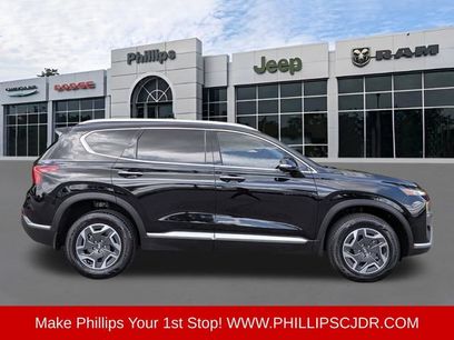 Used 2021 Hyundai Santa Fe Blue