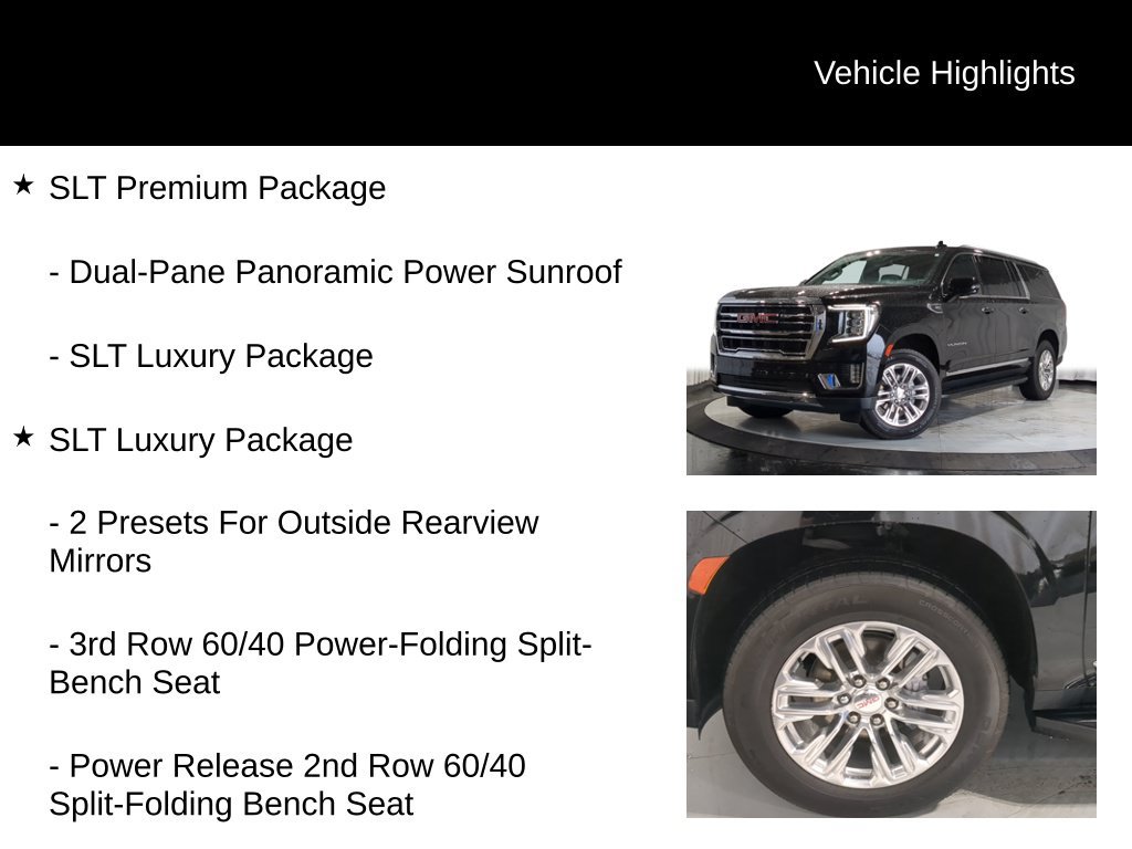 Used 2024 GMC Yukon XL SLT w/ SLT Premium Package AWD/4WD image 19