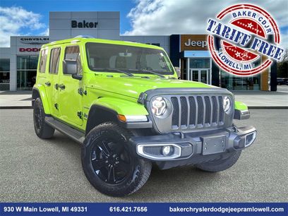 Used 2021 Jeep Wrangler Unlimited Sahara w/ Uconnect 4C Nav & Sound Group