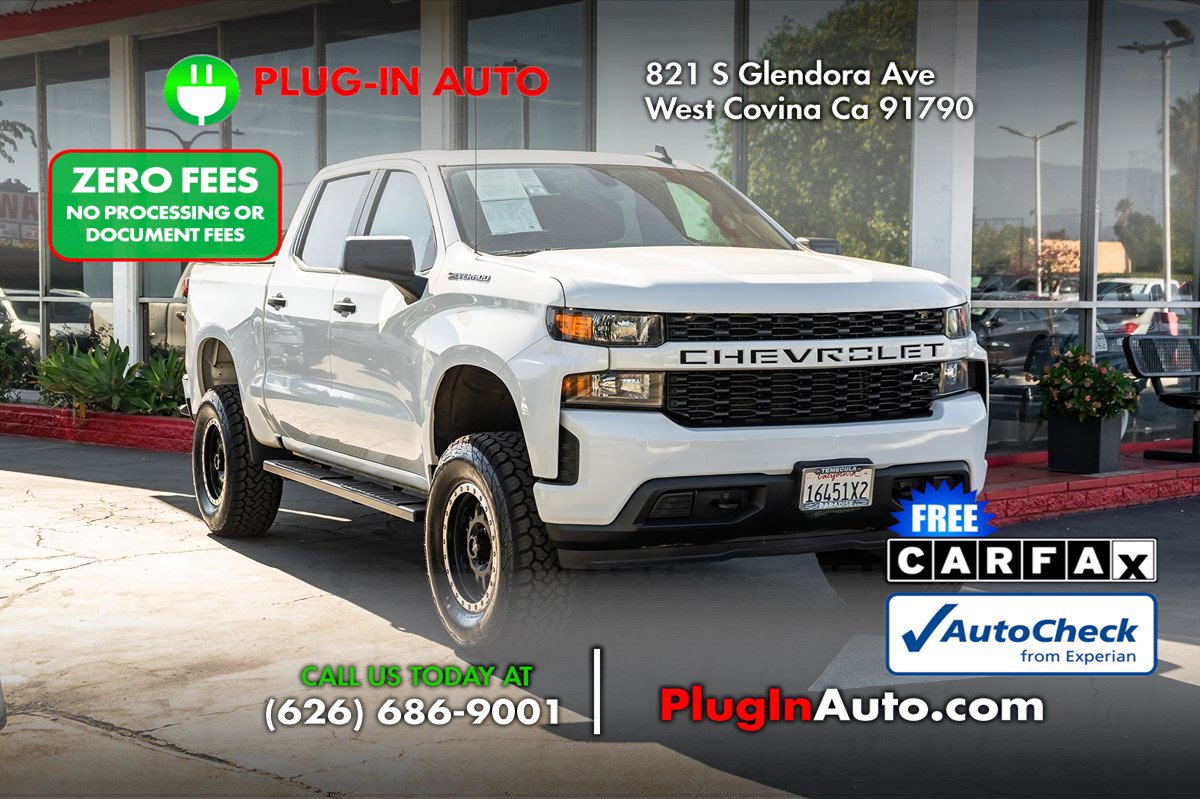 Used 2020 Chevrolet Silverado 1500 Custom w/ Custom Value Package RWD image 3