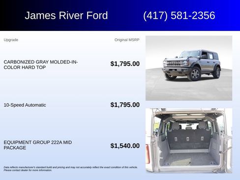 Used 2025 Ford Bronco Big Bend AWD/4WD image 5