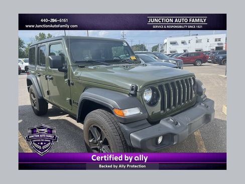 Used 2022 Jeep Wrangler Unlimited Sport AWD/4WD image 1
