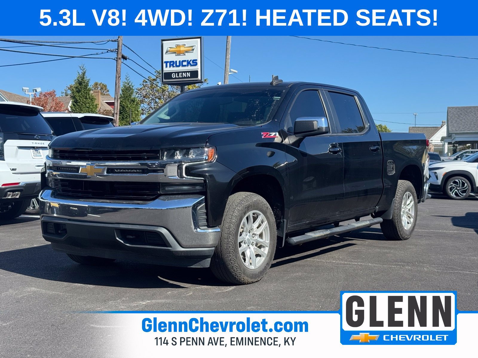 Used 2021 Chevrolet Silverado 1500 LT w/ Z71 Off-Road Package AWD/4WD image 1