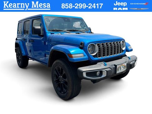 Used 2024 Jeep Wrangler Unlimited Sahara AWD/4WD image 1