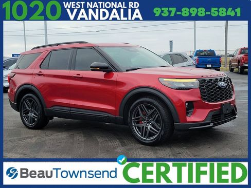 Certified 2025 Ford Explorer ST w/ Sun And Sound Package image 1