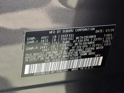 Used 2026 Subaru Forester Touring AWD/4WD image 30