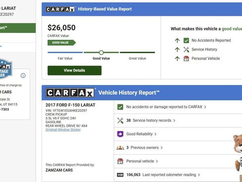 Used 2017 Ford F150 Lariat w/ Equipment Group 502A Luxury image 34