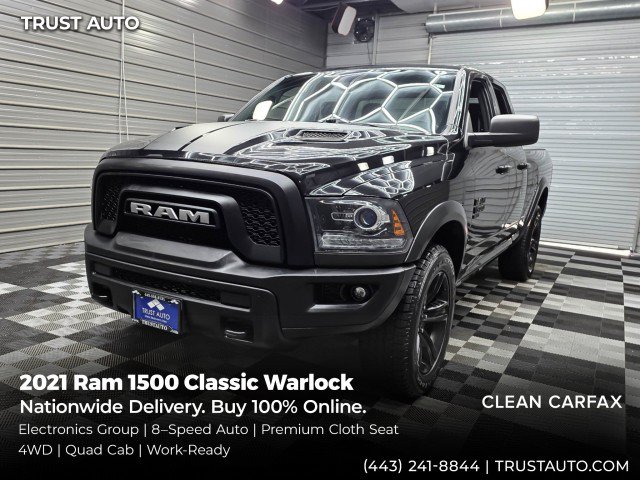Used 2021 RAM 1500 Warlock w/ Electronics Group AWD/4WD image 1