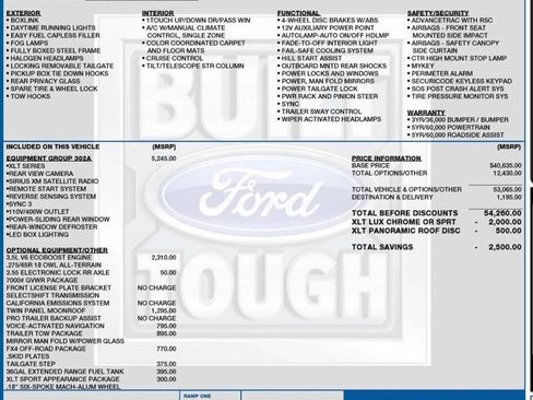 Used 2016 Ford F150 XLT w/ Equipment Group 302A Luxury image 3