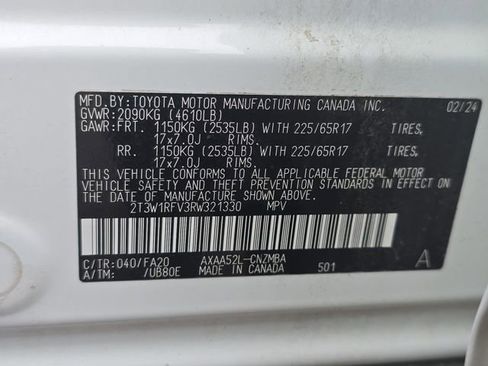 Certified 2024 Toyota RAV4 XLE image 35