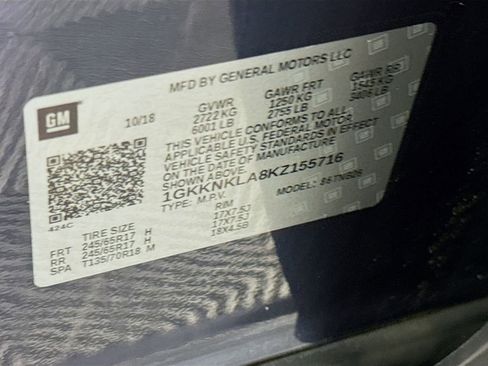 Used 2019 GMC Acadia SLE w/ LPO, Cargo Package FWD image 32