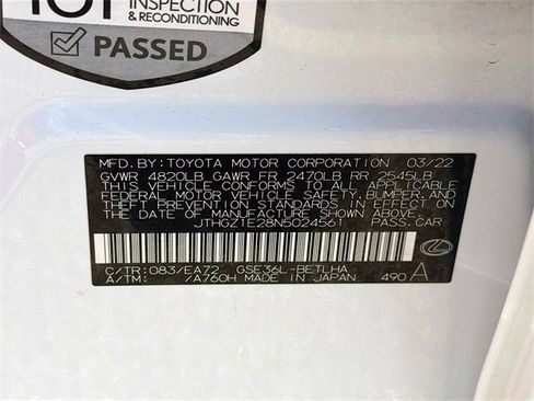 Used 2022 Lexus IS 350 F Sport image 43