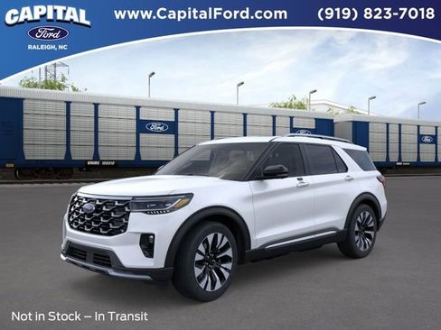 New 2026 Ford Explorer Platinum w/ LUX Leather Package AWD/4WD image 1