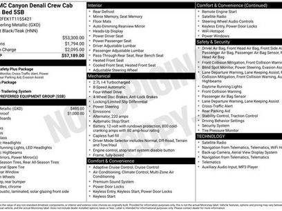 New 2026 GMC Canyon Denali