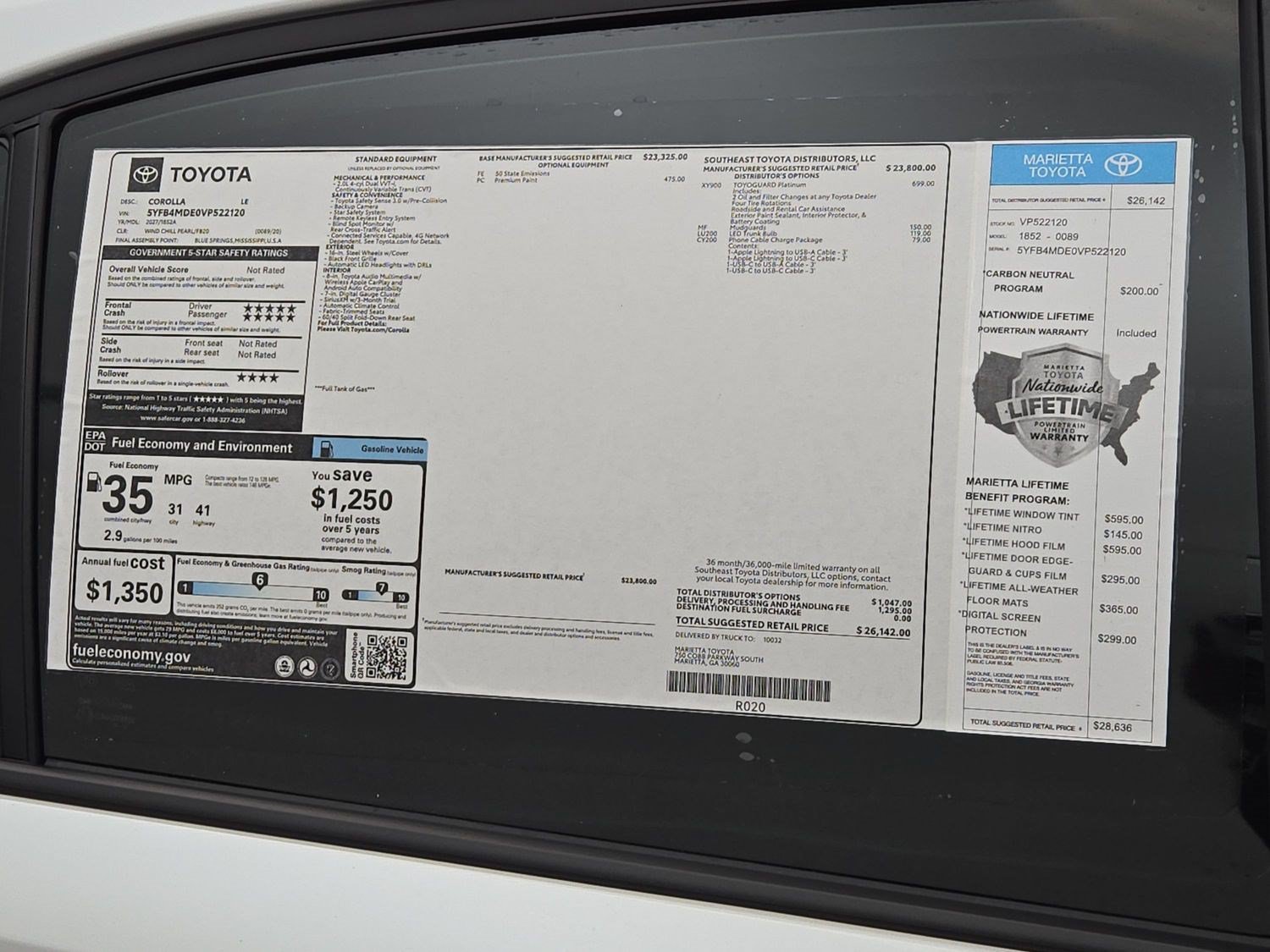 New 2027 Toyota Corolla LE FWD image 31
