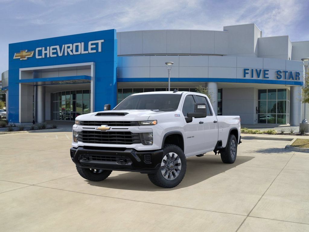 New 2025 Chevrolet Silverado 2500 Custom w/ Custom Value Package AWD/4WD image 8