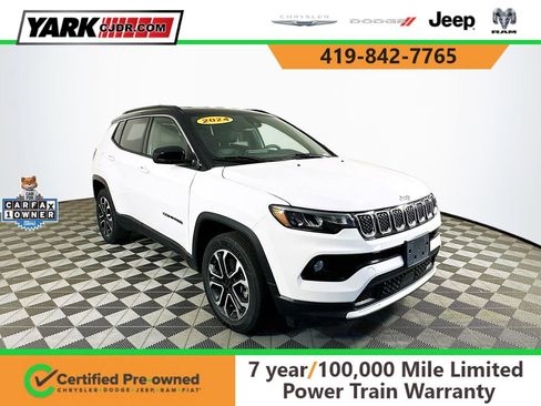 Certified 2024 Jeep Compass Limited AWD/4WD image 1