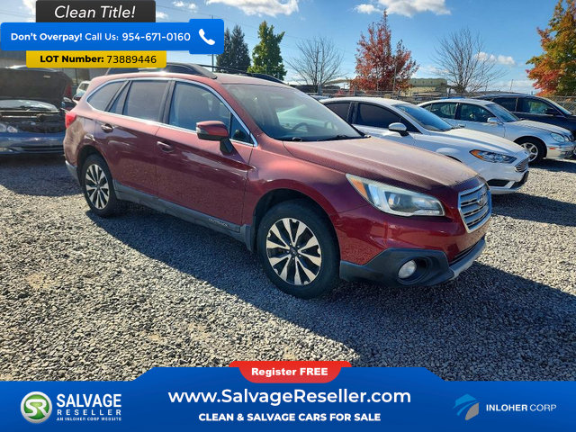 Used 2016 Subaru Outback 2.5i Limited AWD/4WD image 5