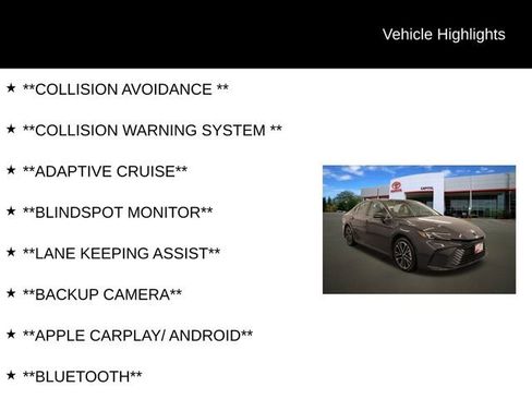 Used 2025 Toyota Camry XLE image 2