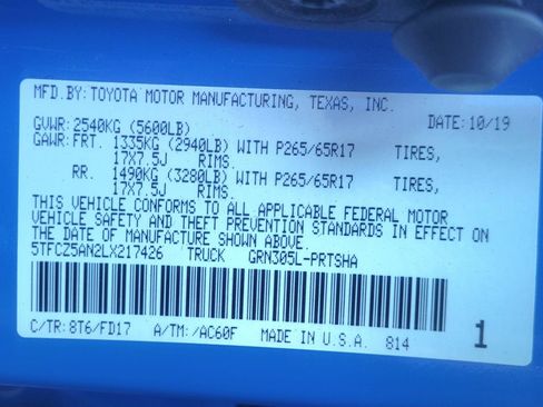 Used 2020 Toyota Tacoma TRD Sport w/ Technology Package AWD/4WD image 39