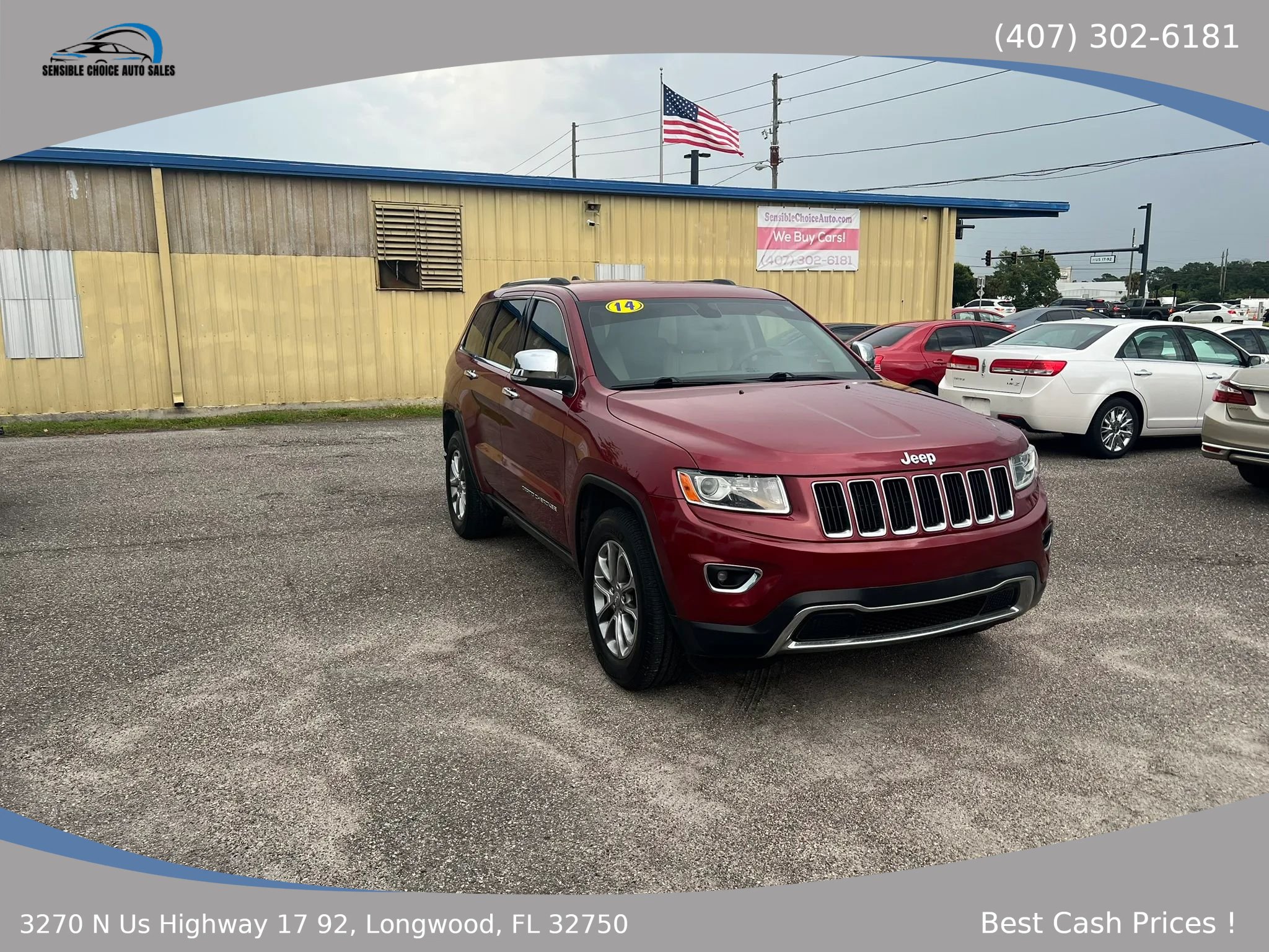 Used 2014 Jeep Grand Cherokee Limited RWD image 1