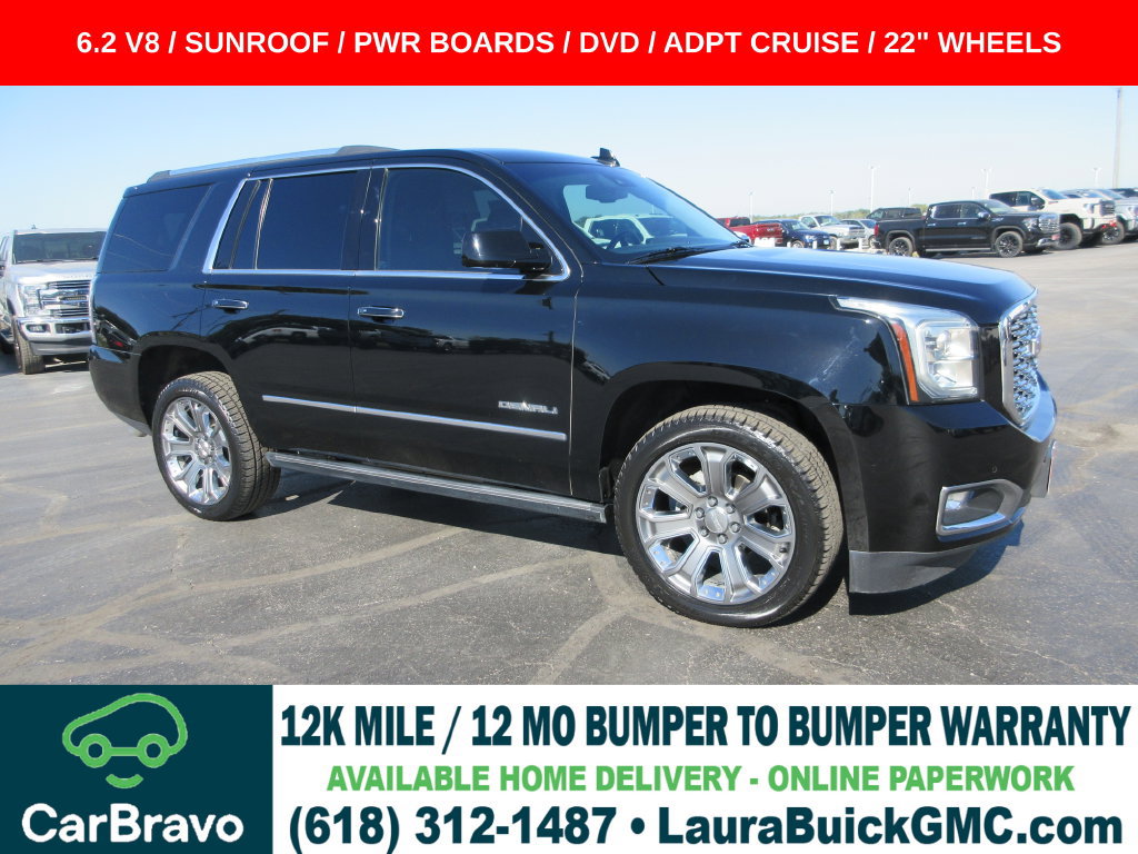 Certified 2018 GMC Yukon Denali w/ Open Road Package AWD/4WD image 1