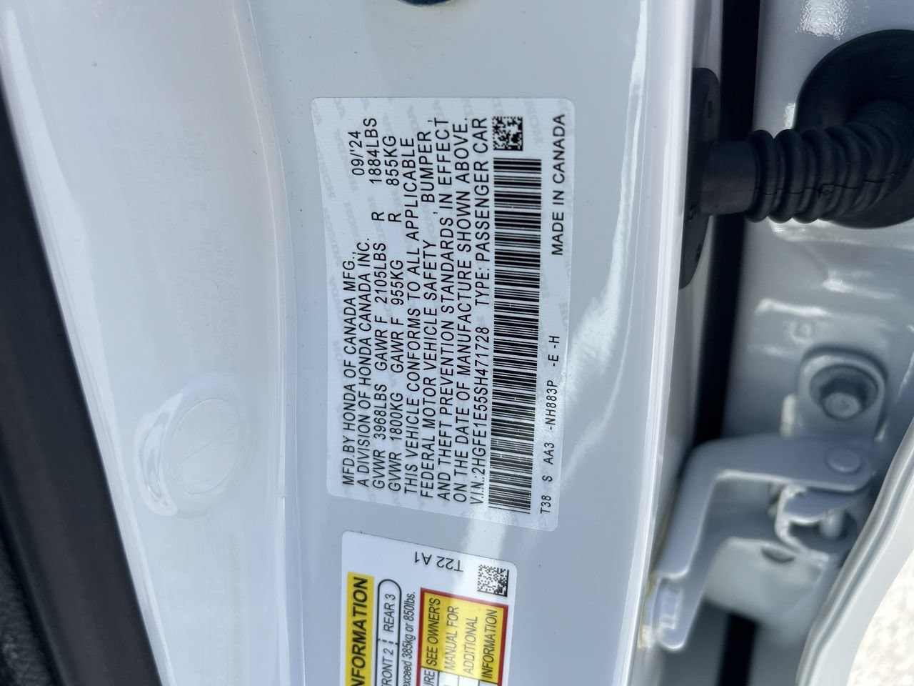 Certified 2025 Honda Civic Si image 23