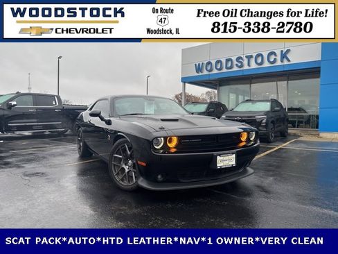 Used 2016 Dodge Challenger R/T Scat Pack w/ Leather Interior Group image 1