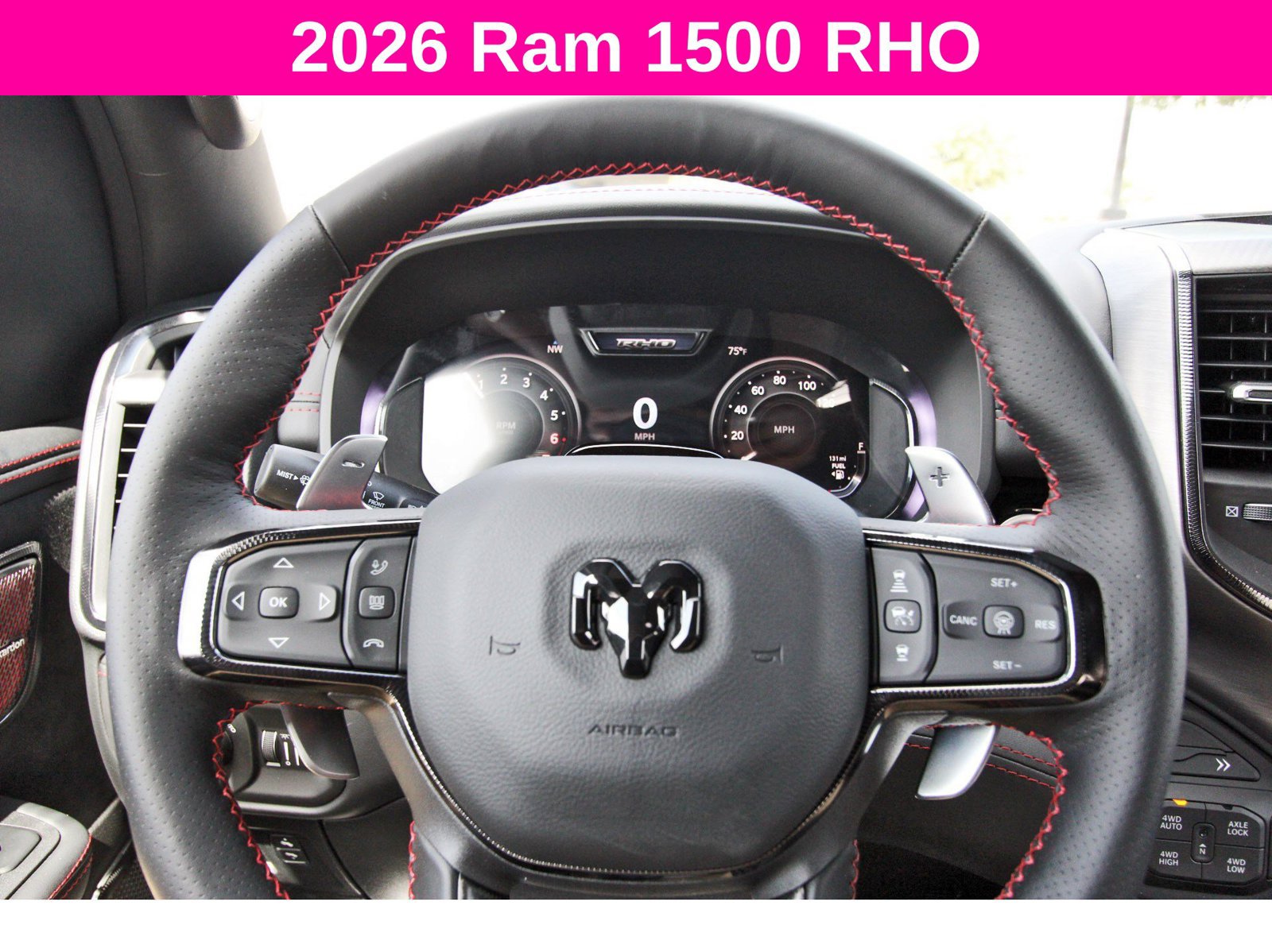 New 2026 RAM 1500 RHO w/ RHO Level 1 Equipment Group AWD/4WD image 15