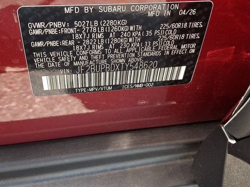 New 2026 Subaru Outback Premium AWD/4WD image 16