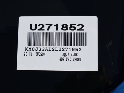 Used 2020 Hyundai Tucson Sport FWD image 7