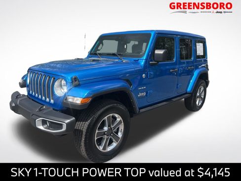 Used 2022 Jeep Wrangler Unlimited Sahara w/ Cold Weather Group image 1