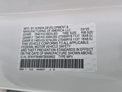 Certified 2026 Honda Passport TrailSport Elite image 37