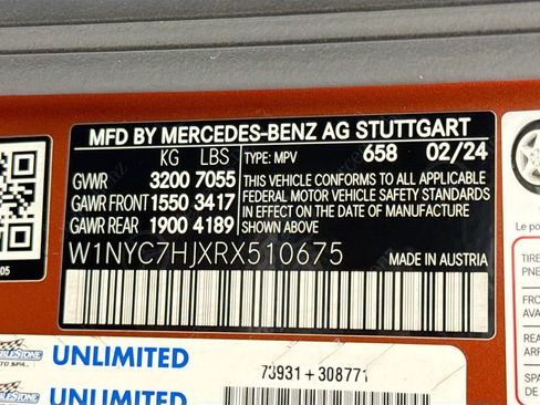 Certified 2024 Mercedes-Benz G 63 AMG 4MATIC image 34