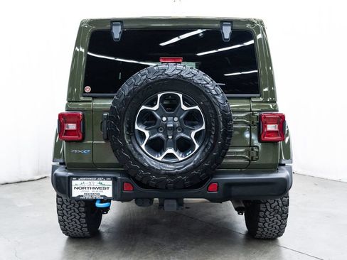 Used 2023 Jeep Wrangler Unlimited Rubicon 4xe w/ Steel Bumper Group AWD/4WD image 5